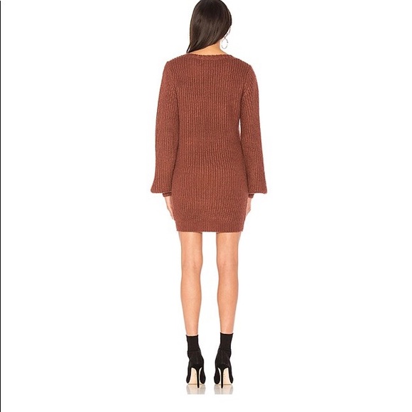 MinkPink One Sided Jumper dress 🏷 - Picture 4 of 11